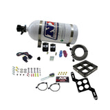 Nitrous Express Dominator Single Entry Billet Crossbar RNC Nitrous Kit (250-750HP) w/10lb Bottle (63870-10)