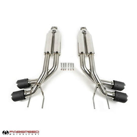 Fabspeed G-Wagen G63 AMG Maxflo Performance Exhaust with Quad Tips (15-18) (FS.MER.G631518.MAXC)