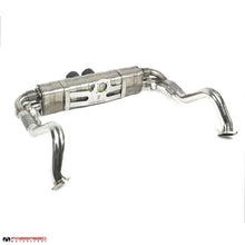 Load image into Gallery viewer, Fabspeed 981 Cayman GT4/Spyder Valvetronic GT3 Muffler Conversion Kit (FS.POR.981GT4.GT3CKP)