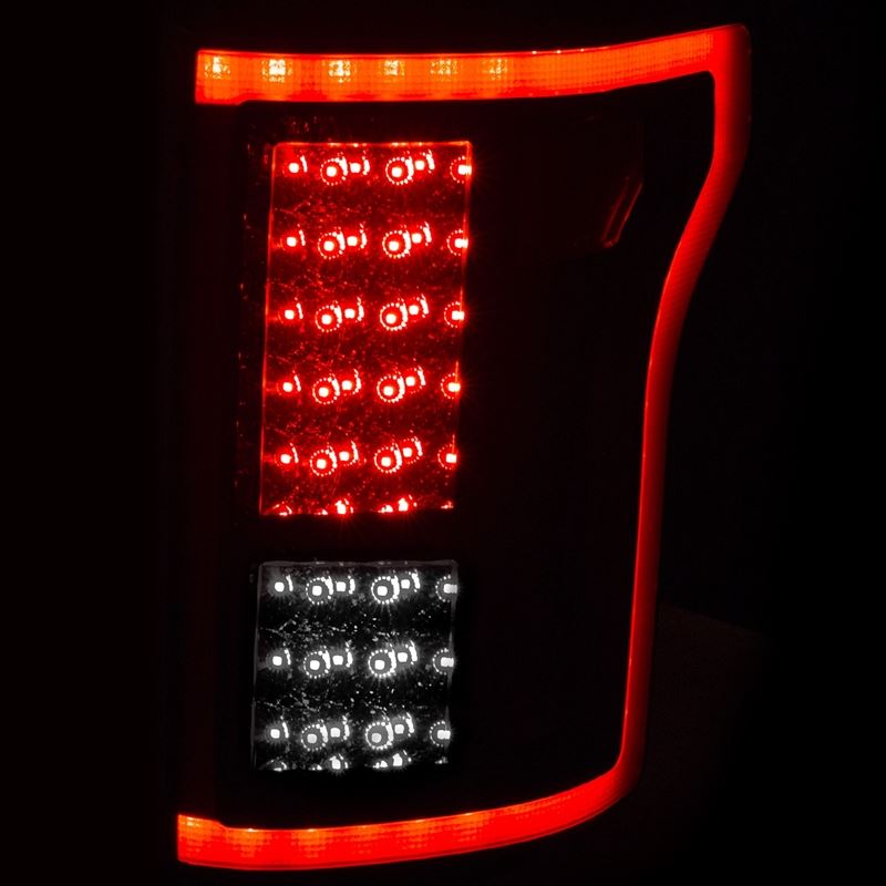 ANZO USA 2015-2016 Ford F-150 LED Taillights Red/Clear (311262)