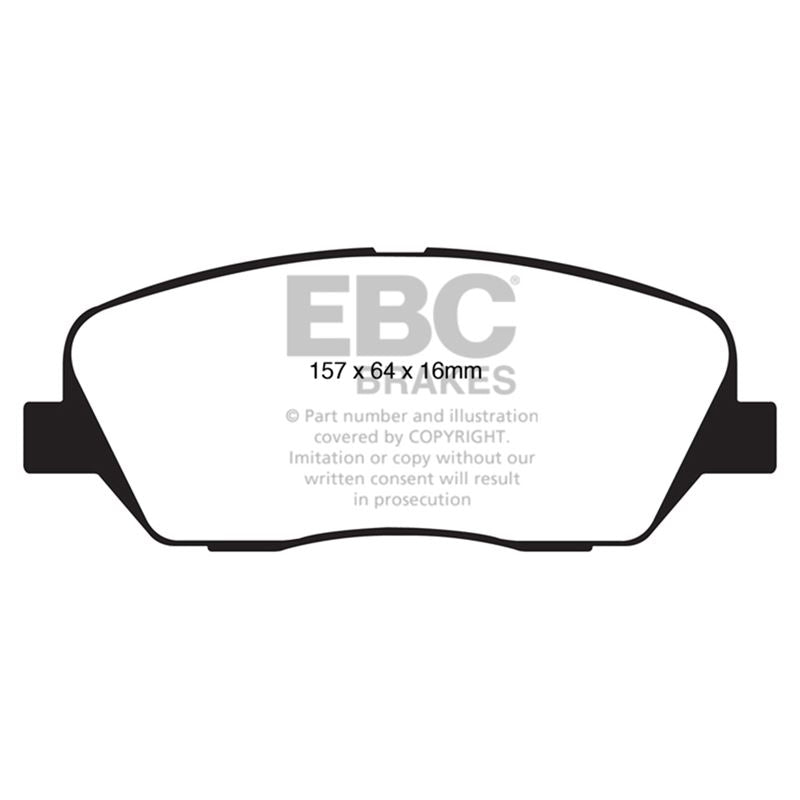 EBC Yellowstuff Street And Track Brake Pads (DP41844R)