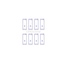 King Engine Bearings Connecting Rod Bearing Set for 1985 Ford Tempo (CR4009AM 030)