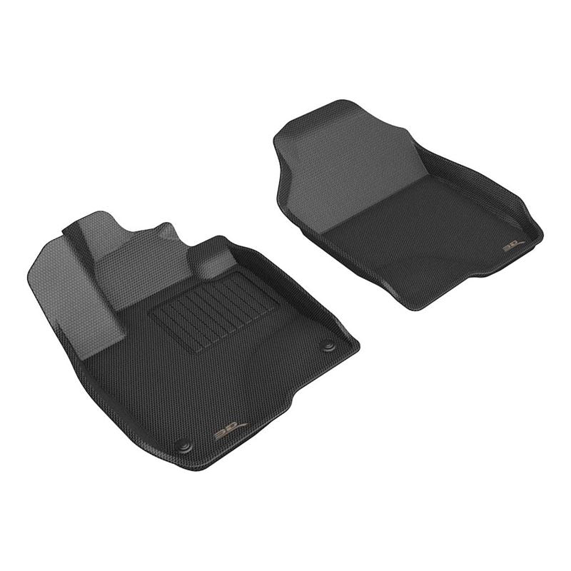 3D Maxpider 2023-2024 Honda HRV Kagu 1st Row Floormat - Black (L1HD13111509)