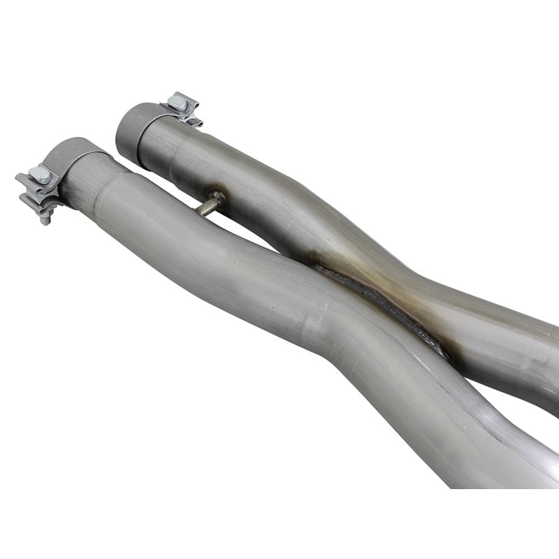 aFe MACH Force-Xp 2-1/2 IN 304 Stainless Steel Cat-Back Exhaust System w/ Black Tips (49-32067-B)