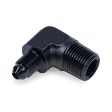 Load image into Gallery viewer, Snow Performance 3/8in NPT to 4AN Elbow Water Fitting (Black) (SNO-808-BRD)