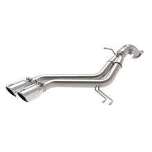 Load image into Gallery viewer, Takeda 3 IN to 2-1/2 IN 304 Stainless Steel Axle-Back Exhaust w/ Polished Tip for 2013-2017 Hyundai Veloster(49-37019-P)