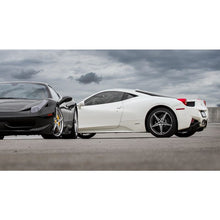 Load image into Gallery viewer, Fabspeed 458 Italia Challenge Style Dual Exhaust Tips (10-15) (FS.FER.458.DLTP)