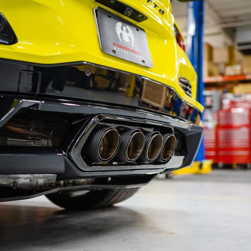 Fabspeed Chevrolet Corvette C8 Z06 Valvetronic Cat-Back Exhaust System (2023+) (FS.CHEVY.C8Z06.VLV)