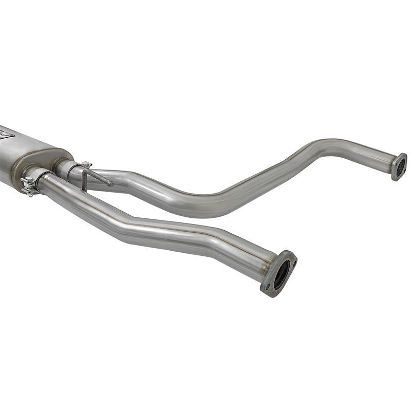 aFe Rebel Series 3 IN 409 Stainless Steel Cat-Back Exhaust System w/Polished Tip (49-46124-P)