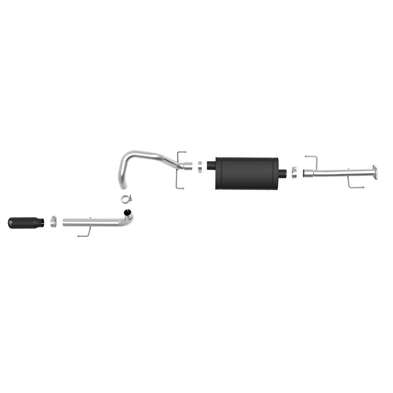 aFe MACH Force-Xp 2-1/2 IN 304 Stainless Steel Cat-Back Exhaust System w/ Polish Tip (49-36040-1P)