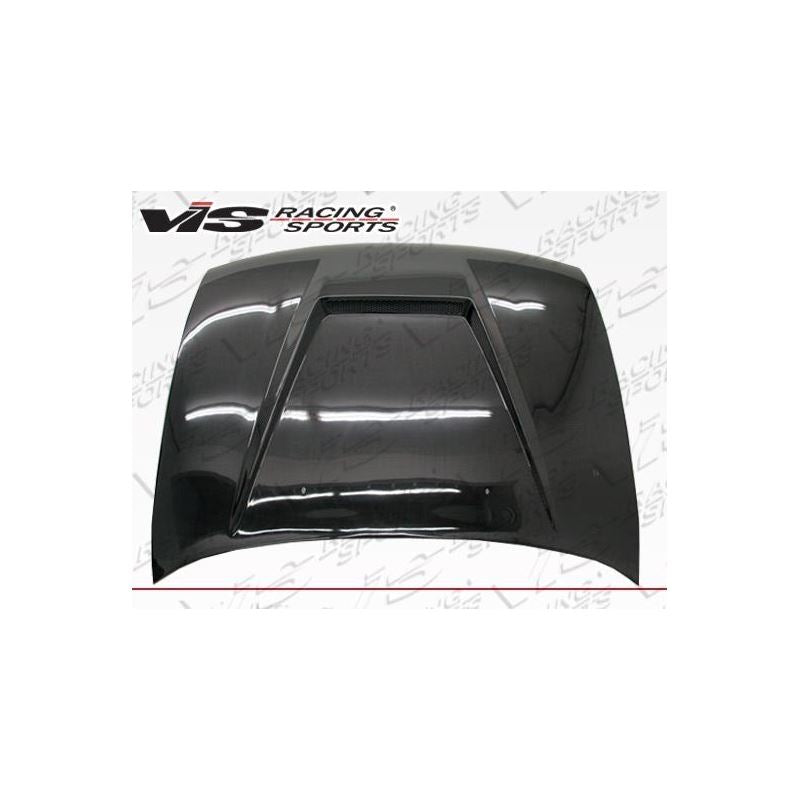 VIS Racing Invader Style Black Carbon Fiber Hood (93TYCOR4DVS-010C)