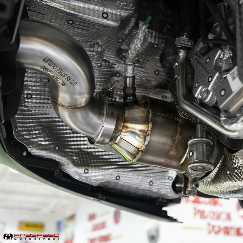 Fabspeed 992 Twin Turbo/Twin Turbo S Sport Catalytic Converters (21+) (FS.POR.992T.SCGT2WC)