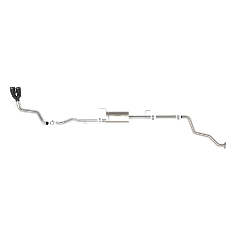 aFe Power Vulcan Series 2.5-3in 304 SS Steel Cat-Back Exhaust w/Black Tips for 2024 Toyota Tacoma L4 2.4L (49-36074-B)