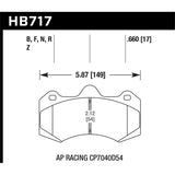 Hawk Performance HPS 5.0 Disc Brake Pad (HB717B.660)