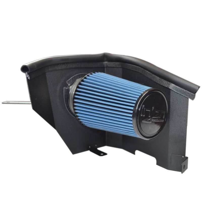 Injen Wrinkle Black Short Ram Air Intake System with SuperNano-Web Dry Air Filter (SP1355WB)