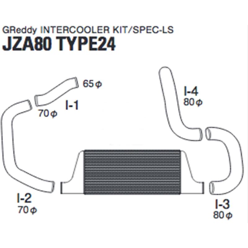 GReddy Trust Intercooler Kit (12010208)