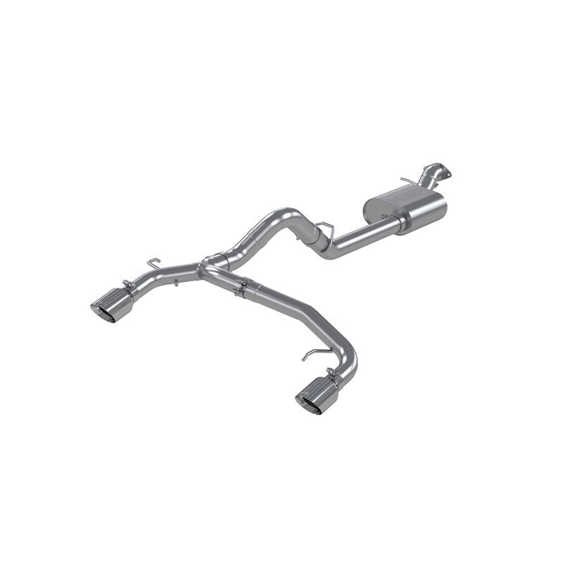 MBRP Exhaust 3" Cat-Back, 2.5" Dual Split Rear Exit, AL (S5241AL)