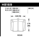 Hawk Performance ER-1 Disc Brake Pad (HB169D.560)