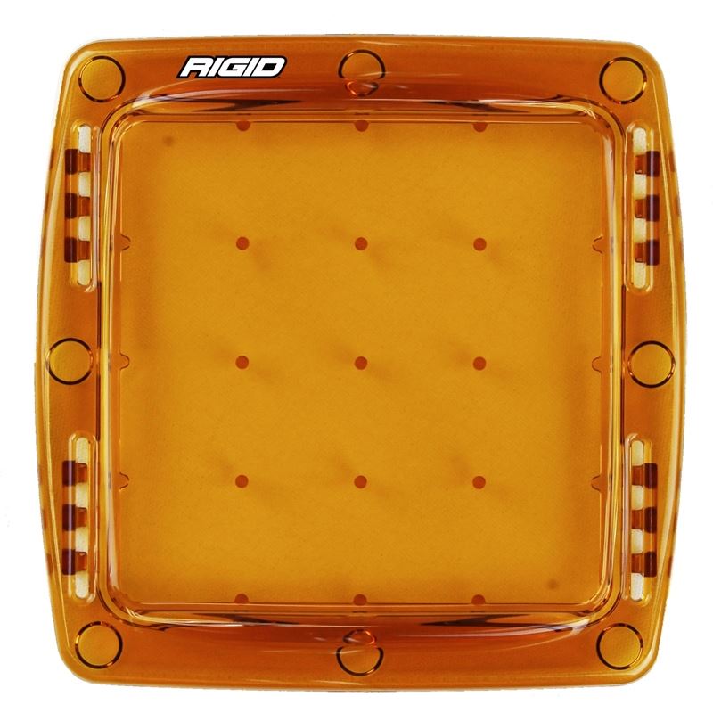 Rigid Industries Q-Series Light Cover - Amber (103933)