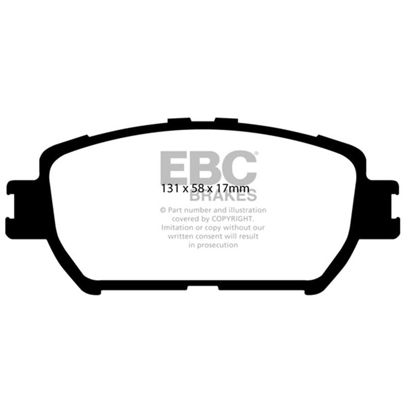 EBC Greenstuff 2000 Series Sport Brake Pads (DP21642)