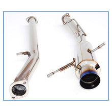 Load image into Gallery viewer, Invidia 02-07 WRX/STi 76mm N1 RACING Titanium Tip Cat-back Exhaust (HS02SW1GRT)