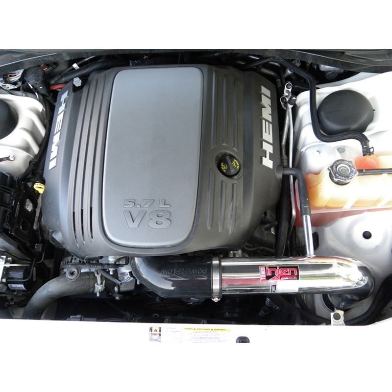 Injen 06-10 Magnum / Charger / Challenger Hemi 5.7L V8 SRT-8 6.1L 5.7L V8 Polished Power-Flow Air (PF5061P)