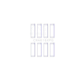 King Engine Bearings Connecting Rod Bearing Set for 2013-2017 Subaru BRZ (CR4616XPG STDX)