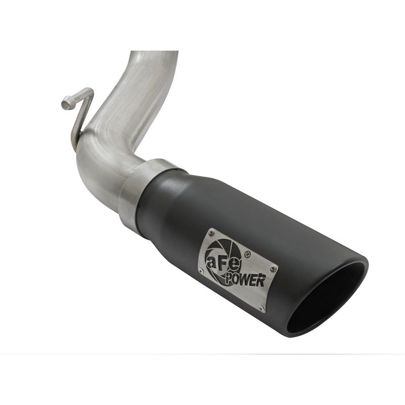 aFe MACH Force-Xp 3 IN 409 Stainless Steel Cat-Back Exhaust System w/Black Tip (49-46026-B)