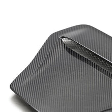 Load image into Gallery viewer, Seibon OEM-Style Carbon Fiber Hood Scoop for 2017+ Honda Civic Type R (HDS17HDCVR)