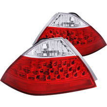 Load image into Gallery viewer, ANZO USA 2006-2007 Honda Accord Taillights Red/Clear (221143)