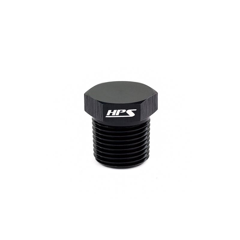 HPS Pefromance 3/8 NPT Hex Head Plug Aluminum (AN933-08)