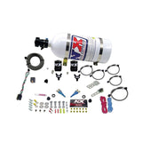 Nitrous Express Dual Nozzle Sport Compact Nitrous Kit (35-50-75HP) w/10lb Bottle (20616-10)