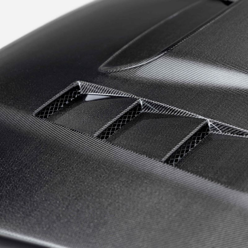 Seibon 05-11 Toyota Tacoma TS-Style Carbon Fiber Hood (HD05TYTA-TS)