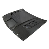 VIS Racing Carbon Fiber Hood Terminator Style for Dodge Challenger 2DR 2008-2021(09DGCHL2DTM-010C)