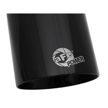 Load image into Gallery viewer, aFe MACH Force-Xp 304 Stainless Steel Clamp-on Exhaust Tip Black (49T30454-B092)