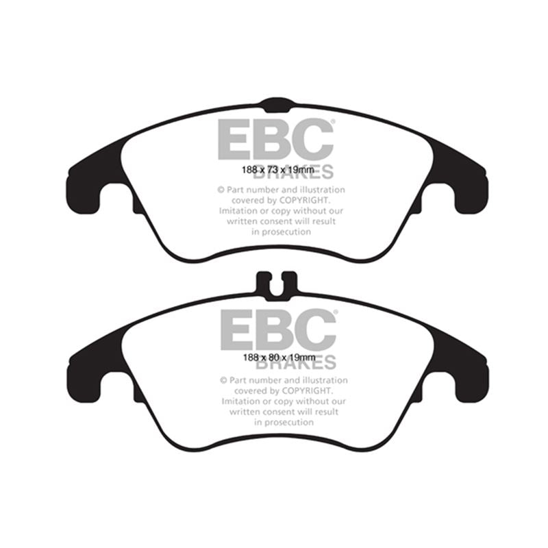 EBC Redstuff Ceramic Low Dust Brake Pads (DP31991C)