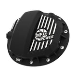 aFe Pro Series Dana 30 Front Differential Cover Black w/Machined Fins(46-71140B)