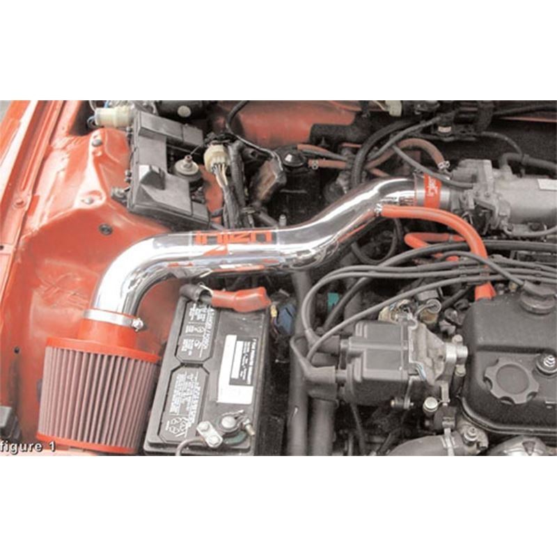 Injen 88-91 Civic Ex Si CRX Si Polished Short Ram Intake (IS1501P)