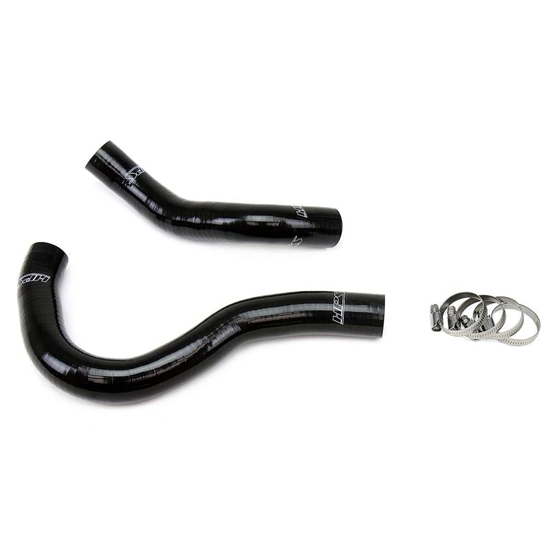 HPS Black Reinforced Silicone Radiator Hose Kit Coolant for Acura 02-06 RSX (57-1001-BLK)