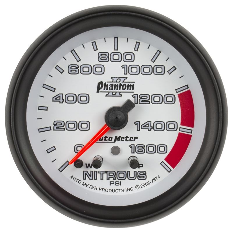 AutoMeter Nitrous Oxide Pressure Gauge (7874)