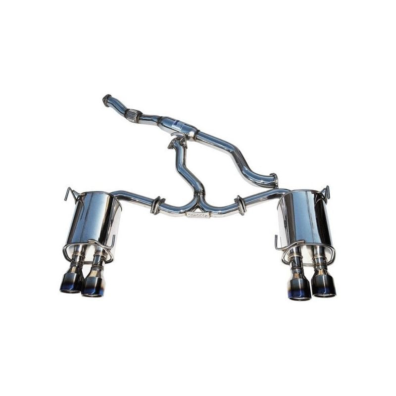 Invidia 11+ STI/WRX Sedan Only 76mm Q300 Titanium Tip Cat-back Exhaust (HS11STIG3T)