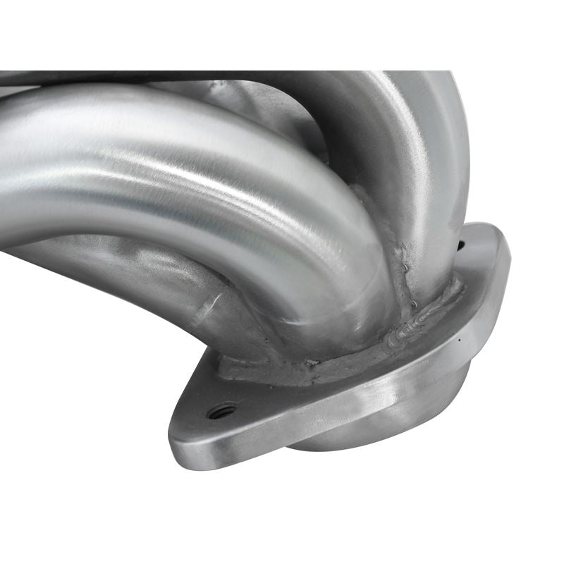 aFe Twisted Steel 409 Stainless Steel Shorty Header (48-43001)