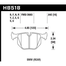 Load image into Gallery viewer, Hawk Performance ER-1 Disc Brake Pad (HB518D.642)