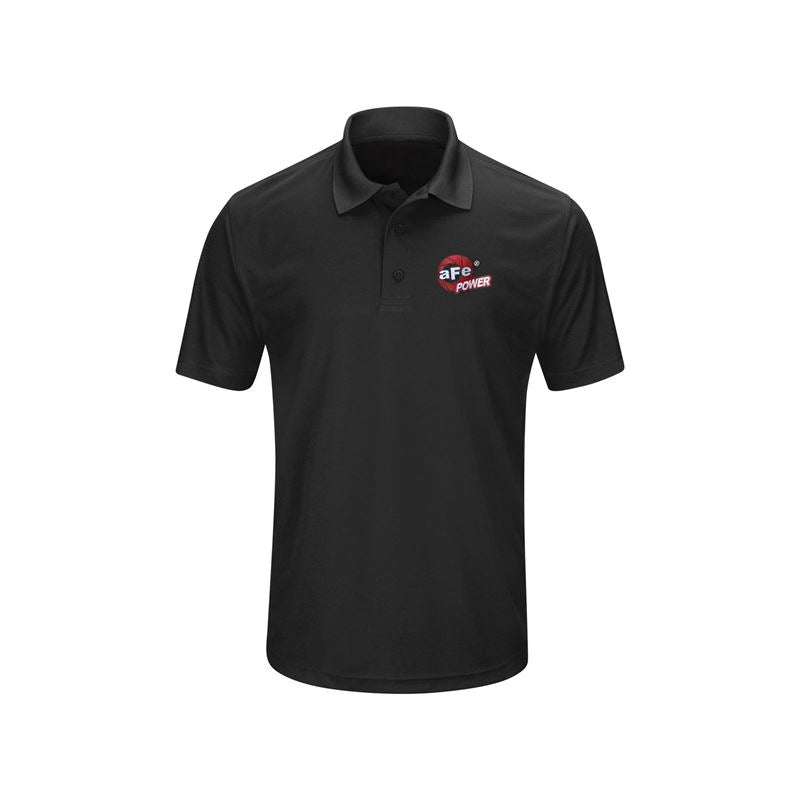 aFe POWER Short Sleeve Corporate Polo Shirt Black S (40-31242BS)