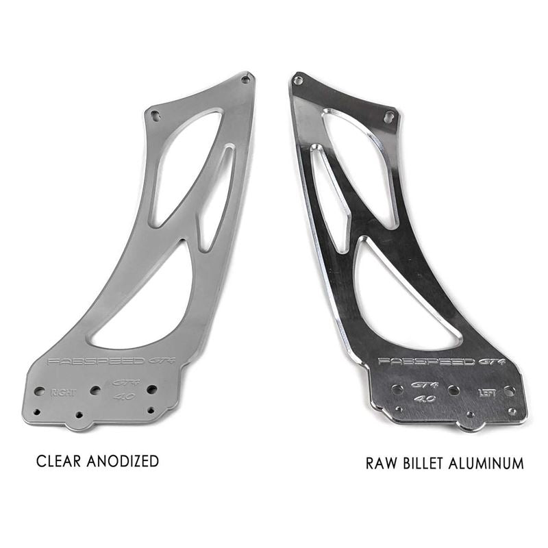 Fabspeed 981/718 Cayman GT4 Monoblock Wing Risers (15+) (FS.POR.GT4.MWR.CB)