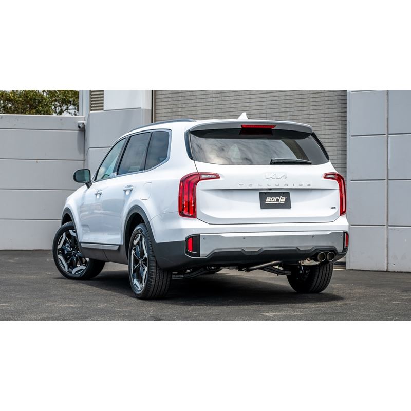 Borla Axle-Back Exhaust System for 2020-2022 Hyundai Palisade/ 2023 Kia Telluride (11980BC)