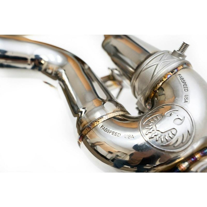 Fabspeed Aventador SVJ Valvetronic Supersport X-Pipe Exhaust System (FS.LAM.AVRSVJ.VLV)