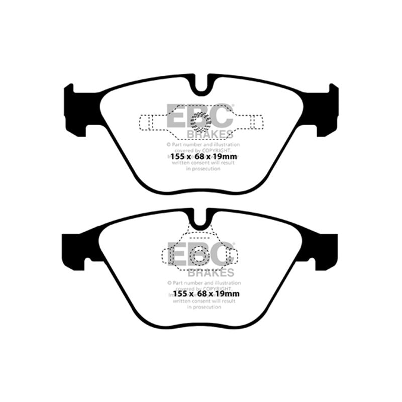 EBC Yellowstuff Street And Track Brake Pads (DP42006R)