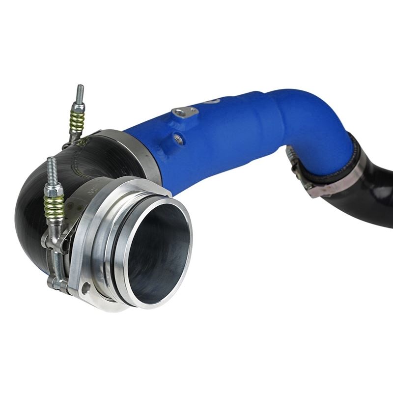 aFe Power 2-1/2 IN to 3 IN Aluminum Hot-Side Charge Pipe Blue for 2020-2021 BMW Z4(46-20408-L)