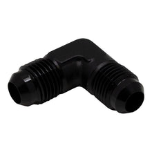 Load image into Gallery viewer, DeatschWerks 6AN Male Flare to 6AN Male Flare 90-Degree Fitting - Anodized Matte Black(6-02-0207-B)